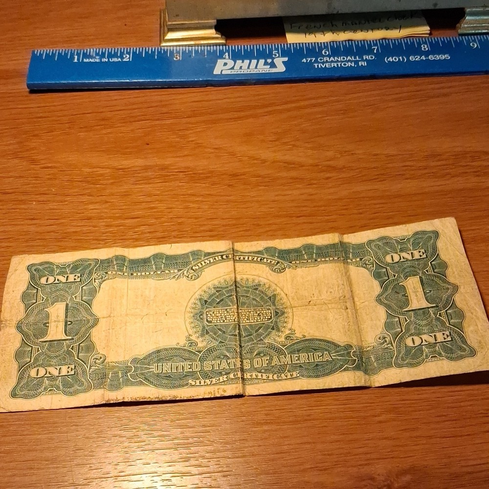 1899 $1 Silver Certificate Large Size Eagle Banknote Circulated