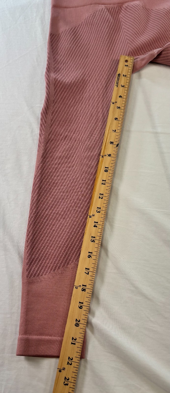 Adidas AeroKnit Womens 7/8T Training Tights Size Small HD1980 Burgundy Pink