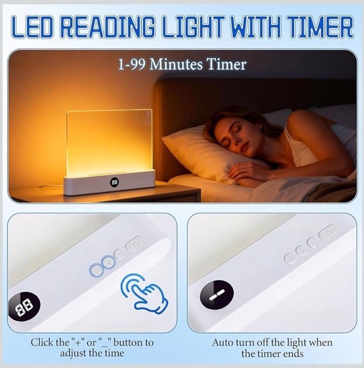 Smart Flat Book Light