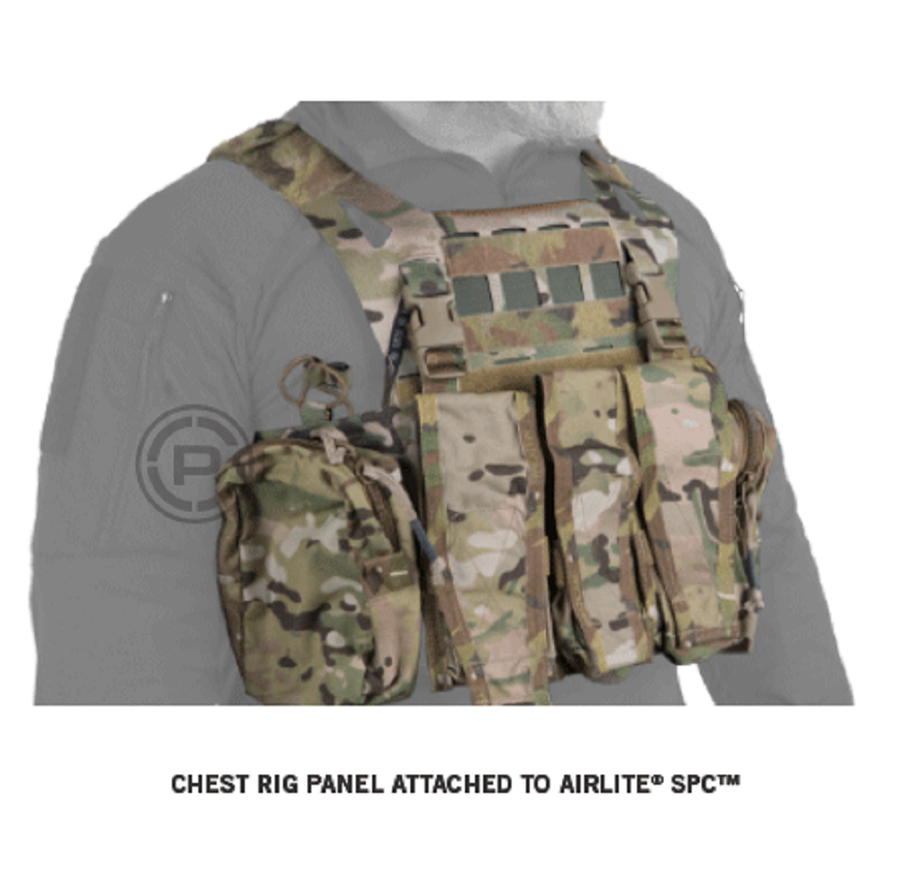 Crye Precision - AirLite Convertible Chest Rig - Black