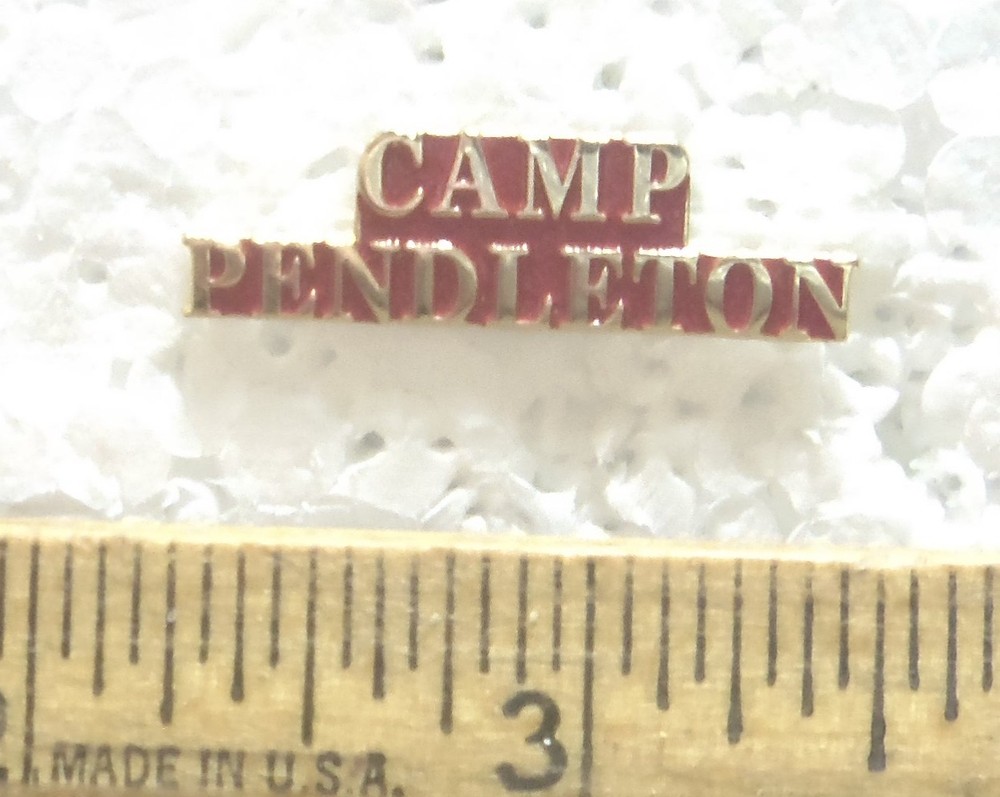 US Marine Corps "Camp Pendleton" Pin