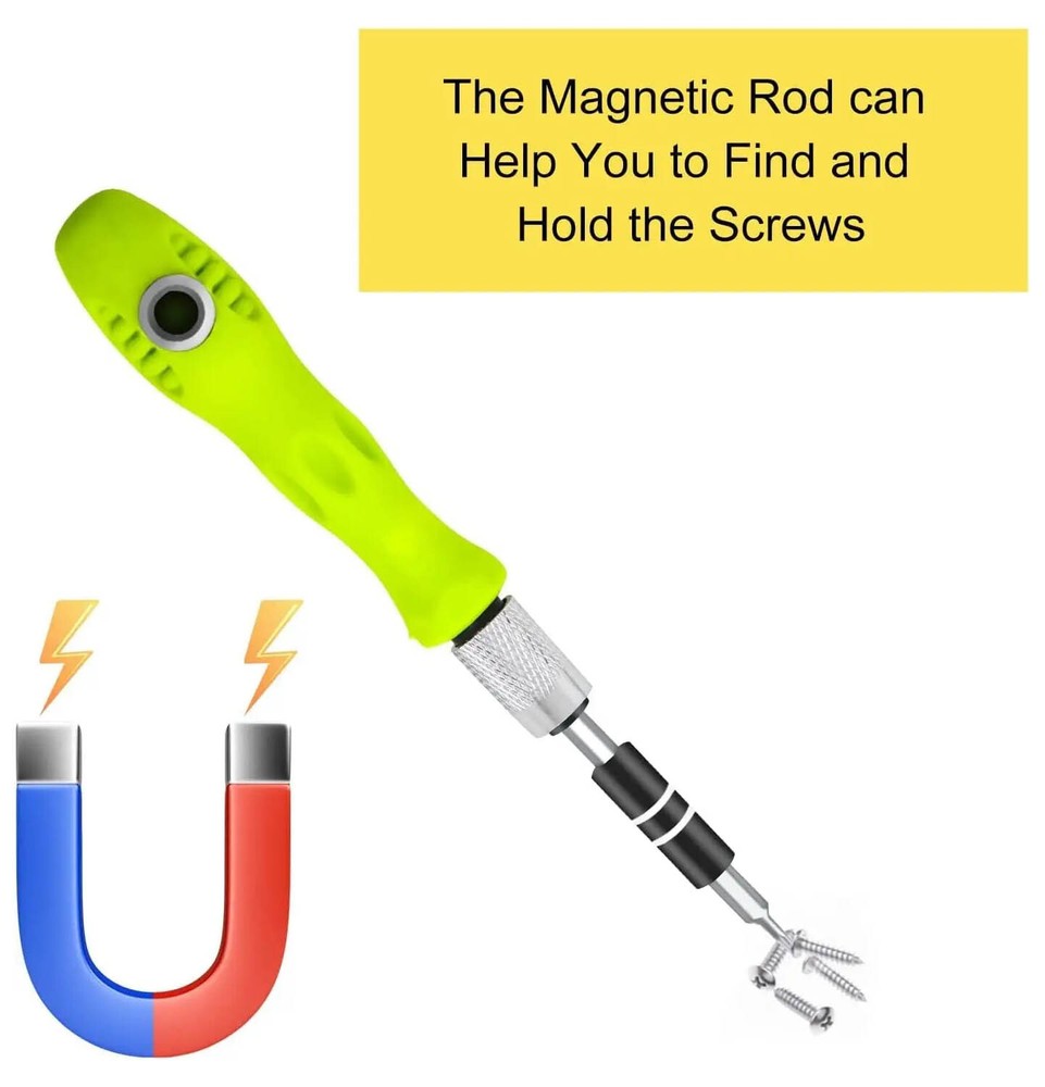 32in1 Precision Screwdriver Set PC Phone Electronics Repair Tool Magnetic Bit