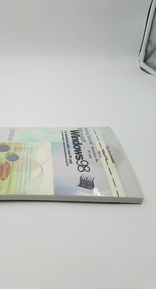 Microsoft Windows 98 Dell PC Getting Started CD-Rom Manual SEALED Product Key