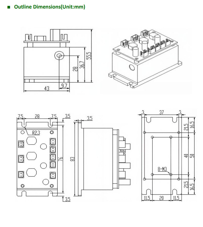 RGB 5W Space Coupled Laser Module