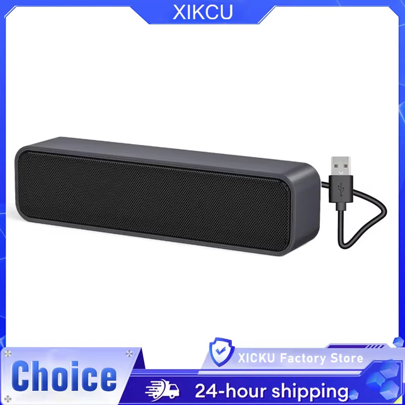 Portable 3D Stereo USB Mini Speaker Powered with Dual Speaker Built-In Decoding