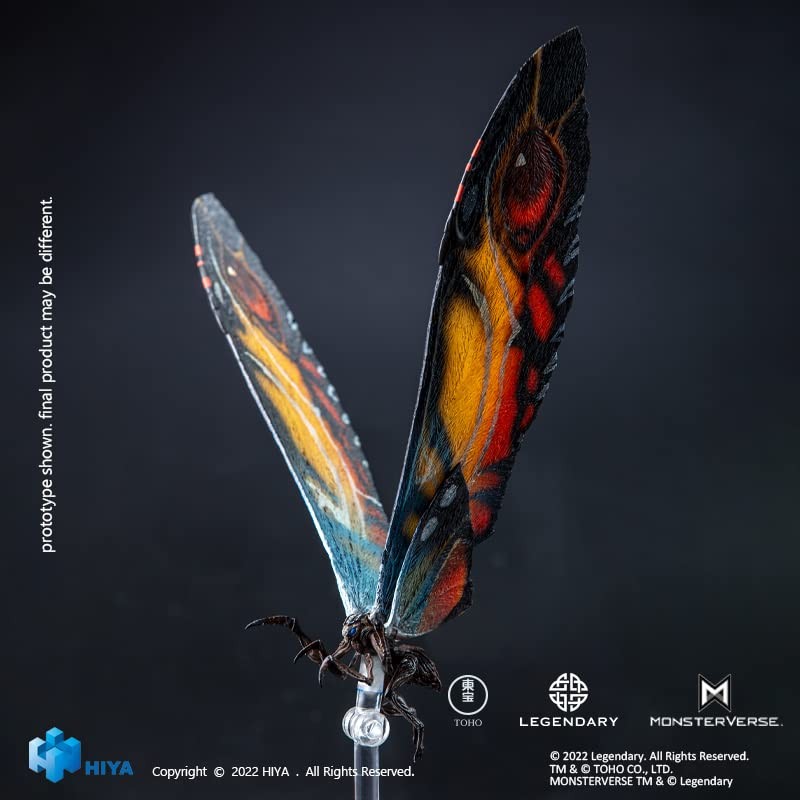 Godzilla: King of Monsters – Mothra Exquisite Basic Action Figure Multicolor