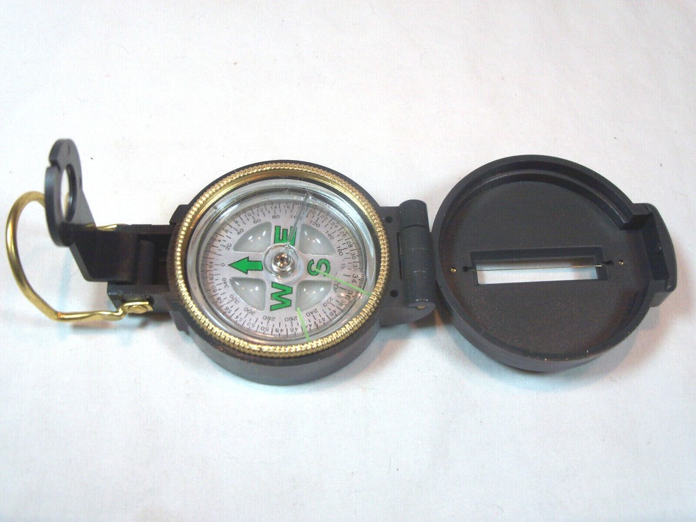 Coleman Engineer Lensatic Compass in Undamaged Working Condition