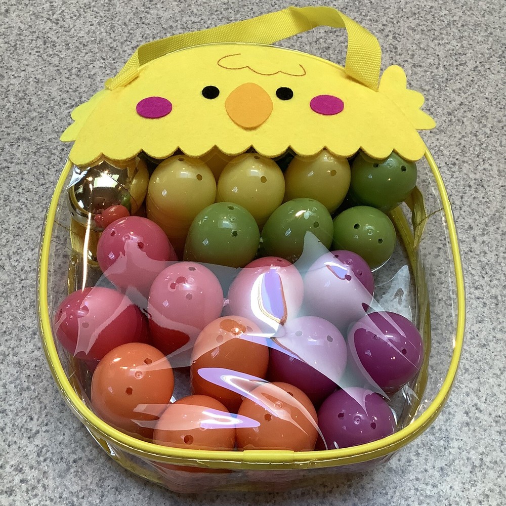 PLASTIC ZIPPER CHICK CASE HOLDS 84 FILLABLE EGGS NWT