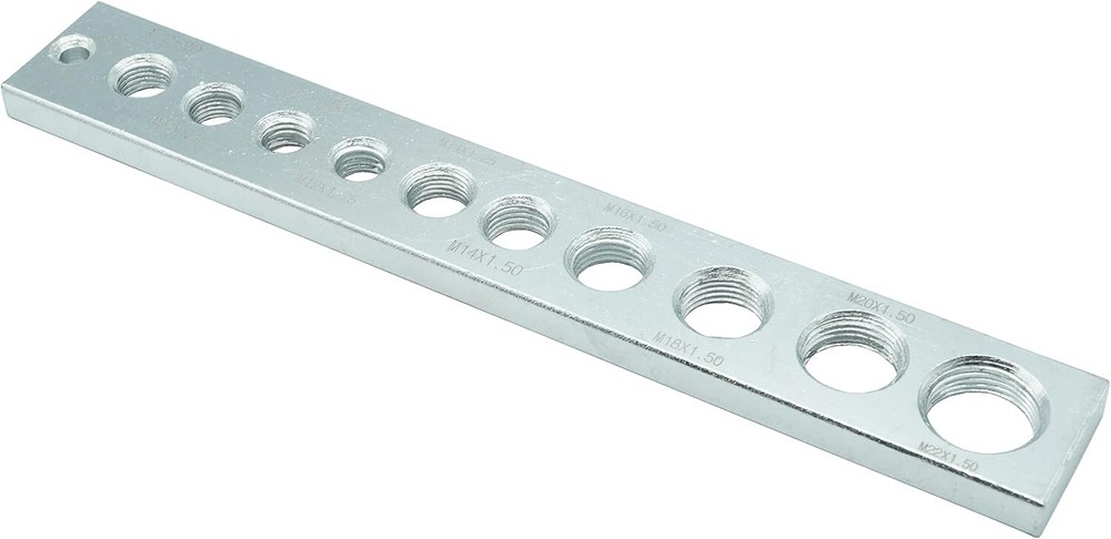 Nut & Bolt Thread Checking Tool - Great For Drain Plugs Popular Sizes Metric