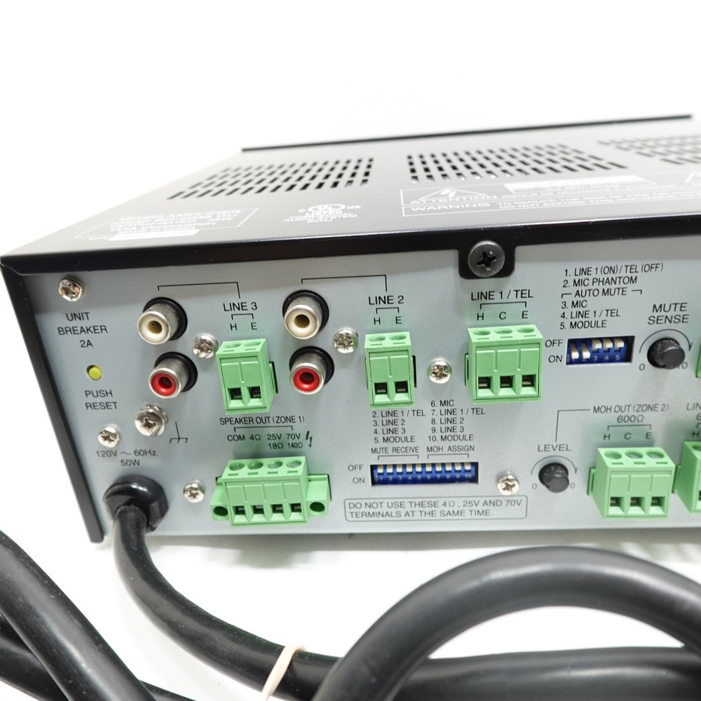 TOA Electronics BG-2035 Mixer Amplifier 35w