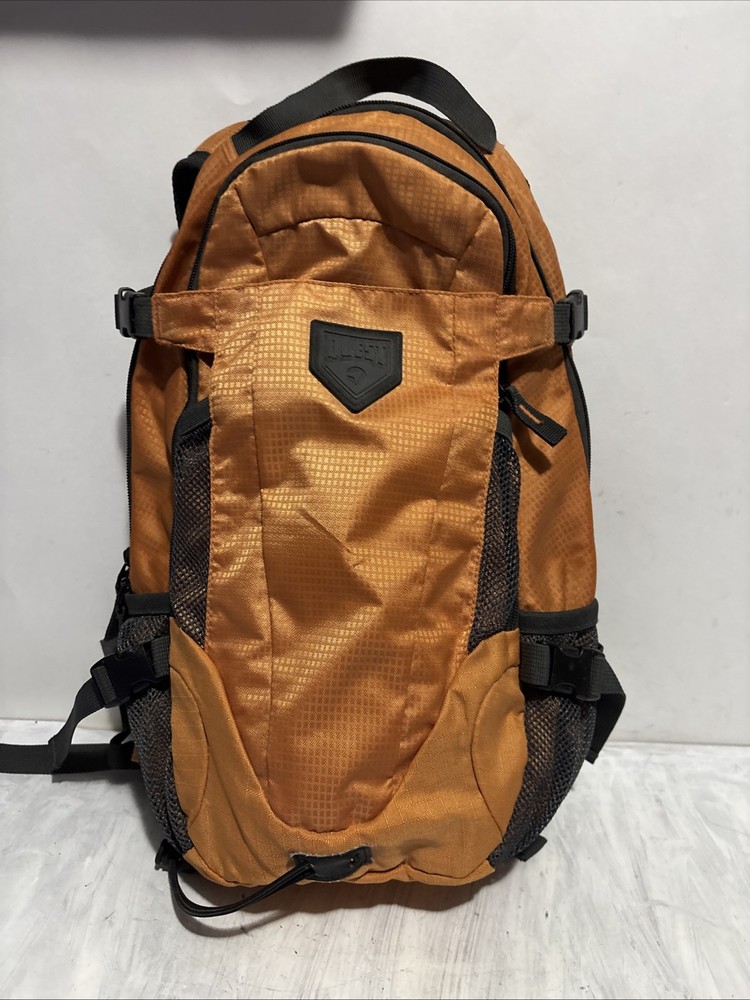 Quest Hydration Backpack Orange Pack Water Bladder Pack Hiking Outdoor 17”
