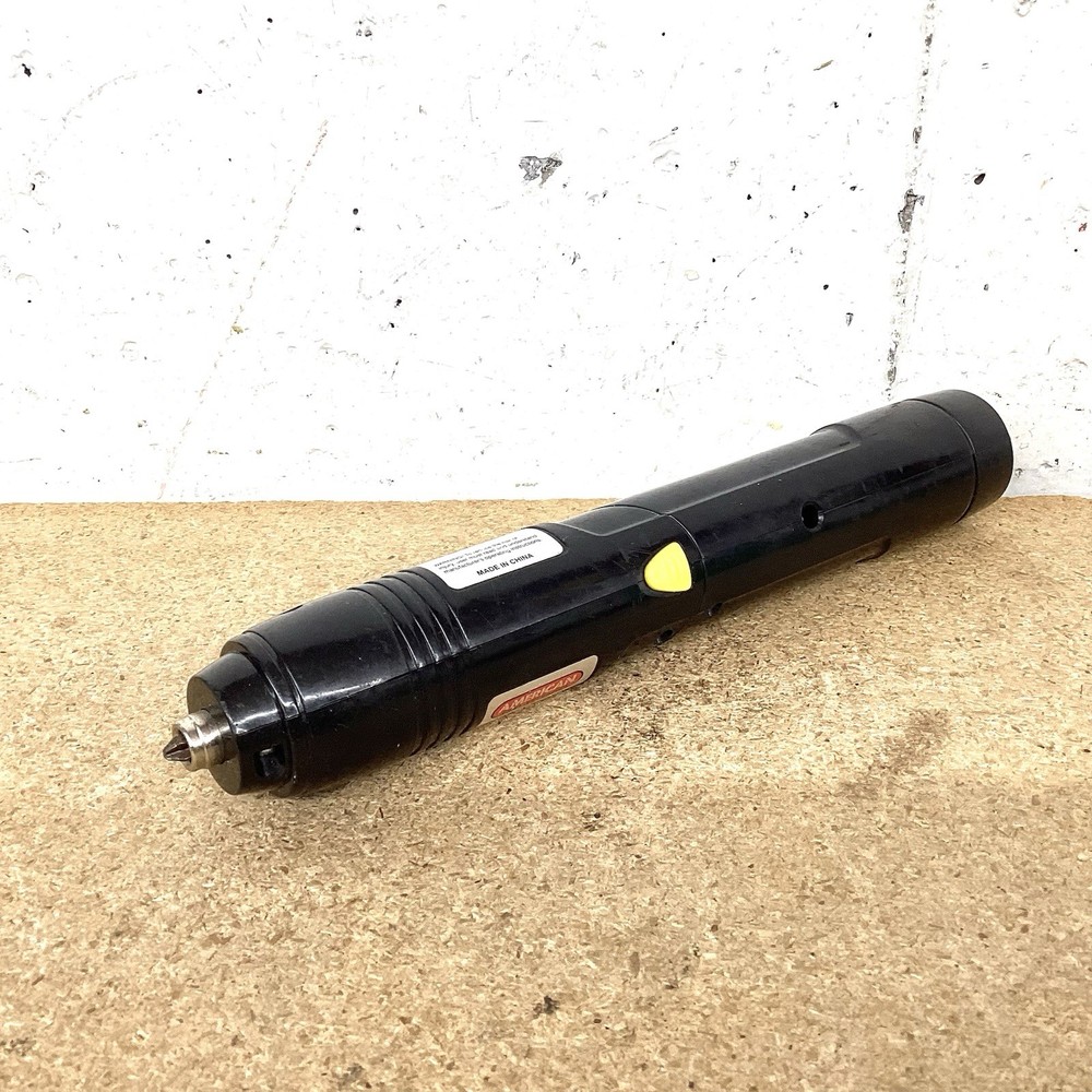 American Tool Exchange 3.6v Dc Cordless Screwdriver Untested