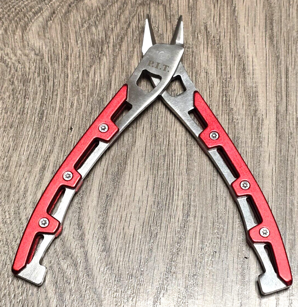 New! PIT 5" Spring Loaded Precision Electronics Flush Cutter Pliers