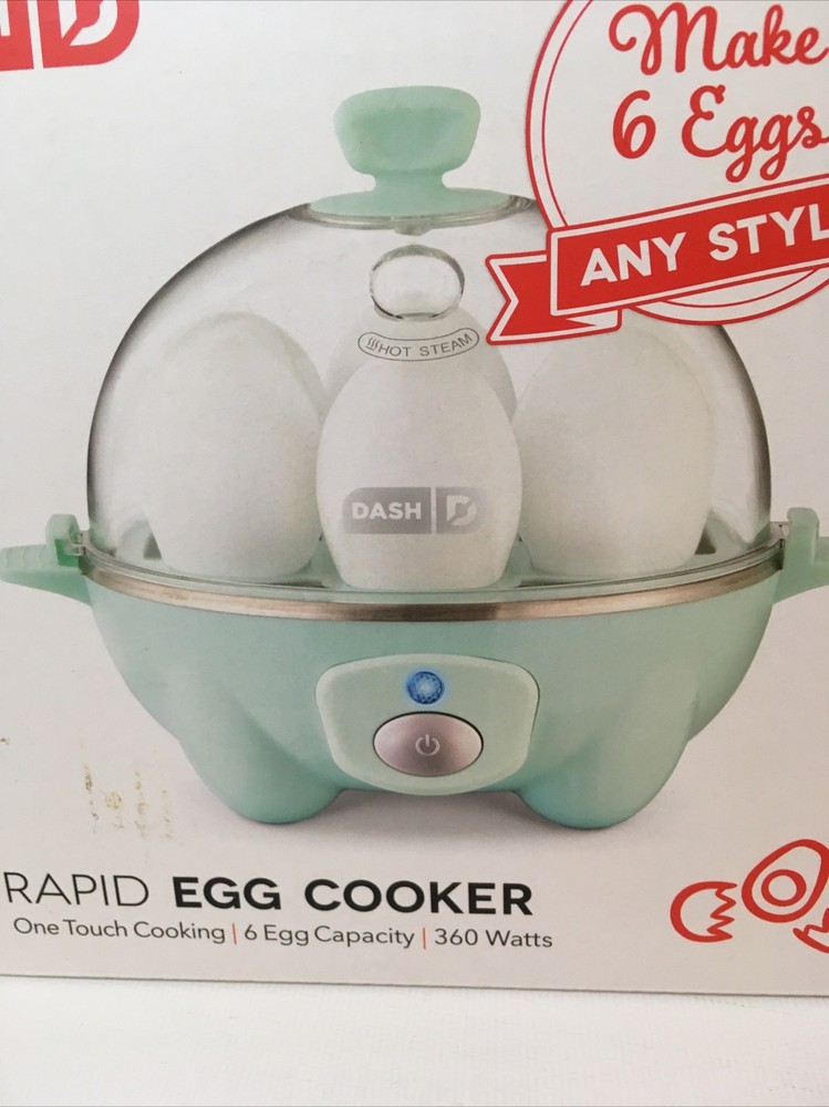 Dash Rapid Egg Cooker: 6 Egg Capacity Electric Egg Cooker NIB