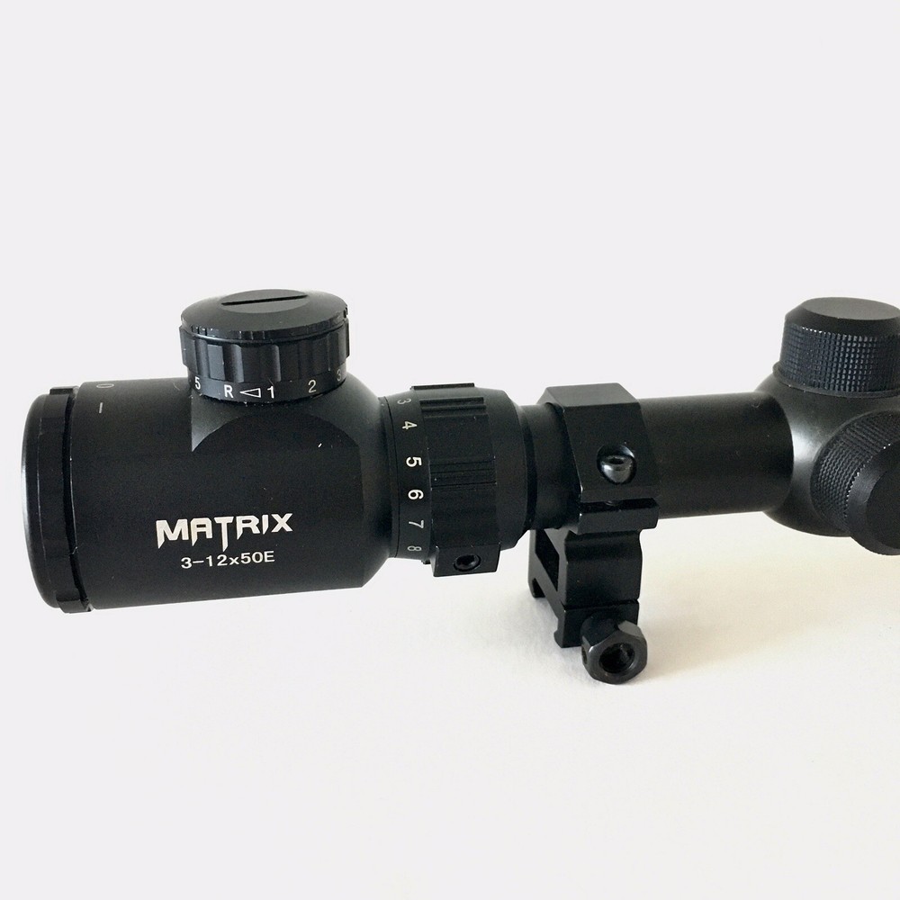 Matrix Tactical Systems 3-12x50E Illuminated Scope