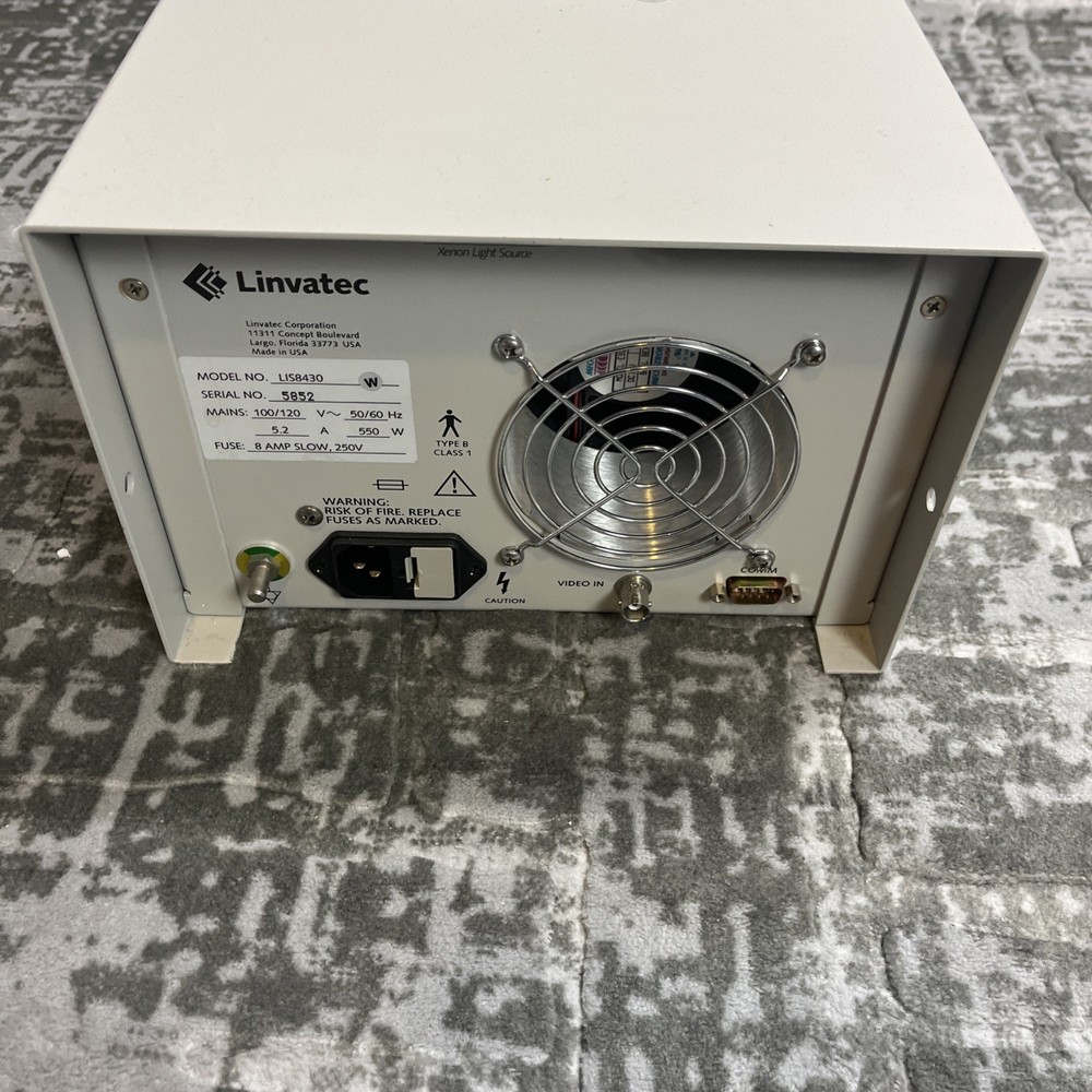 LINVATEC LIS8430 LIGHT SOURCE