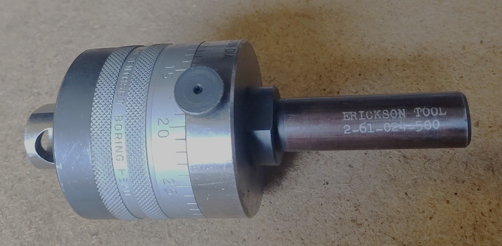 Erickson Tool Co. No. 50 Tenthset Boring Head