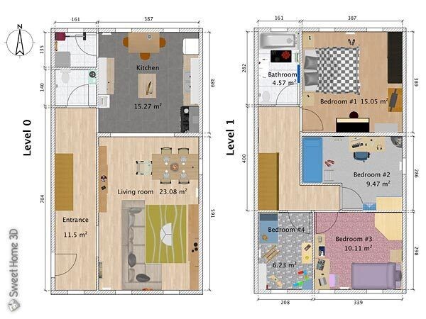 NEW Sweet Home 3D-Graphic-Interior Design CAD Architect Software-Windows/Mac-CD