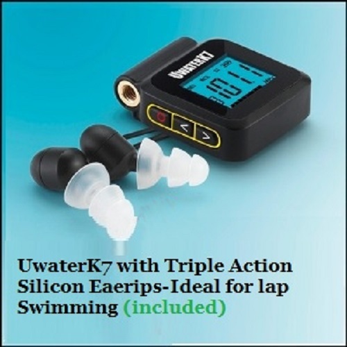 Swim Radio Player & Earphones & Buds bundle 100% Waterproof
