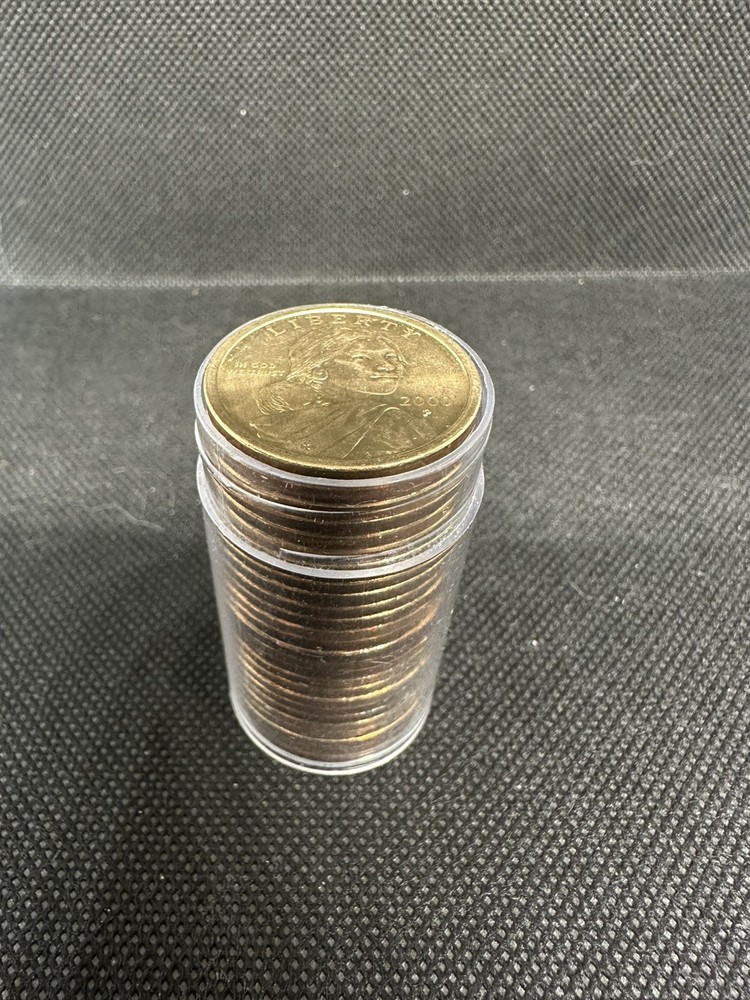 2000-P SACAGAWEA Dollar Roll 25 coins