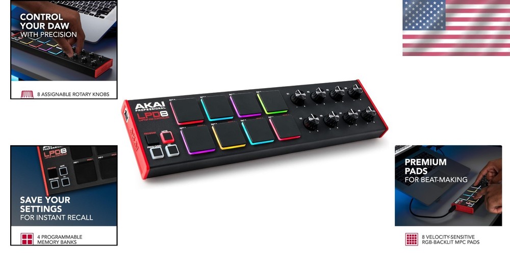 Versatile USB MIDI Controller for Musicians