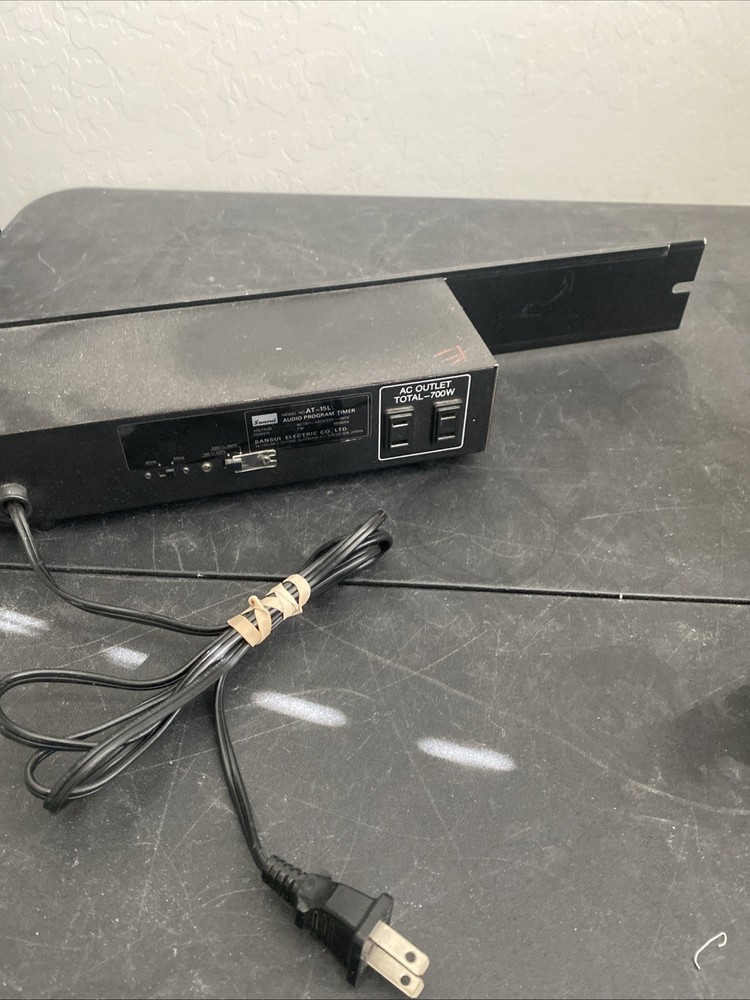 💥Sansui AT-15L - Digital Audio System Timer-Vtg-