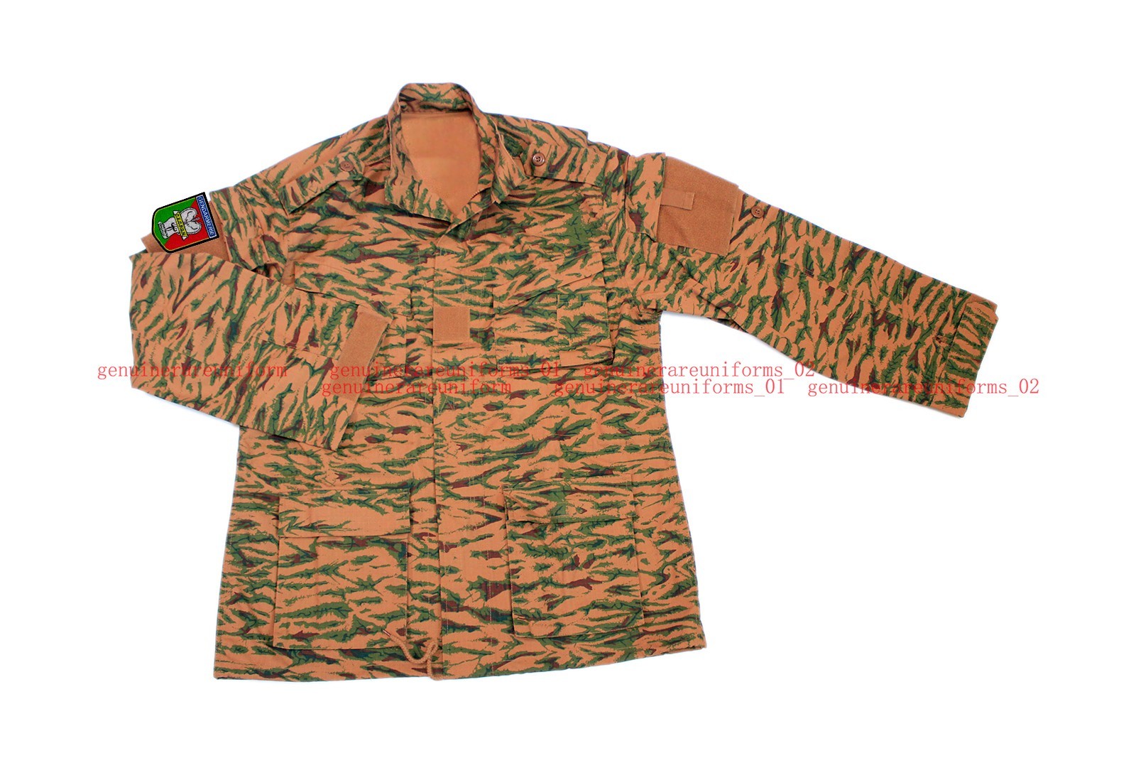 Rare Genuine Burkina Faso Red Desert Lizard Camo BDU Top Pants Hat Patch MR~LR