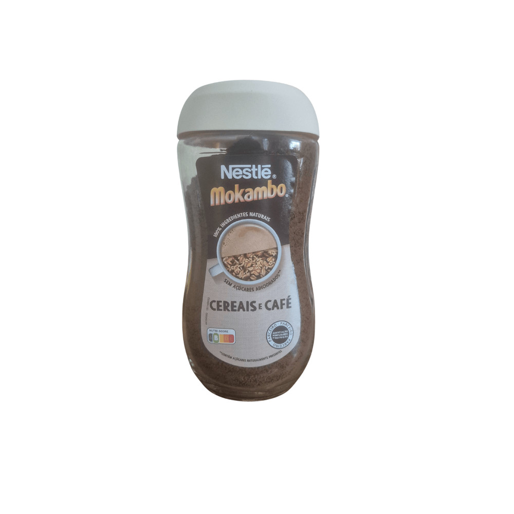 Mokambo Instant Coffee Cereais e Cafe 200 Grams
