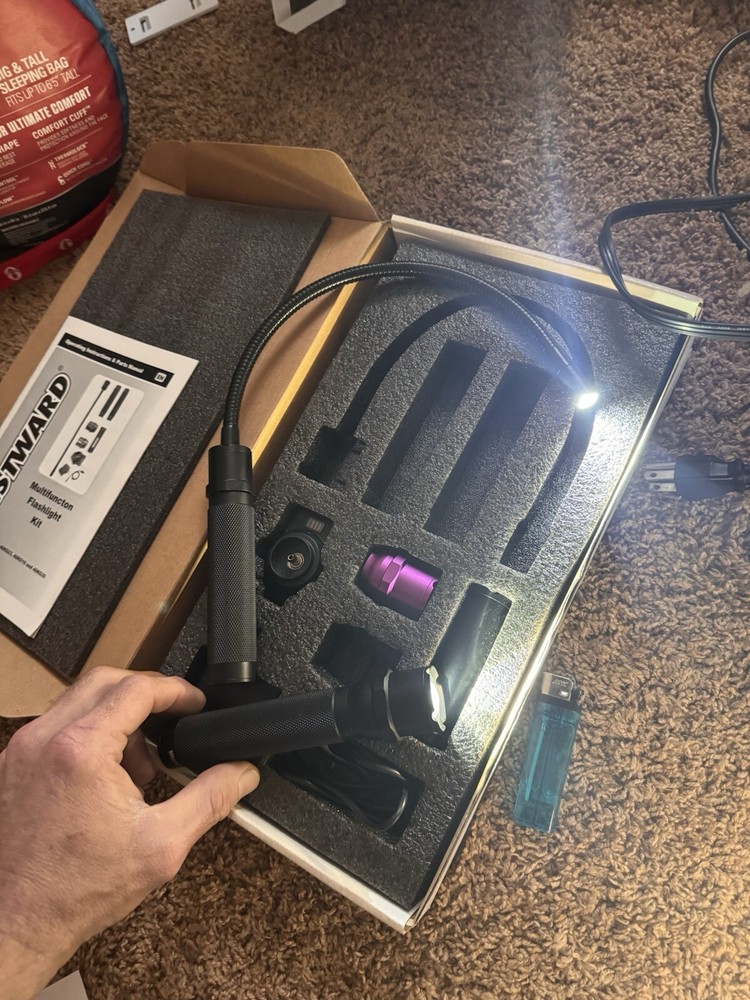 Westward Flashlight Kit, Multifunction