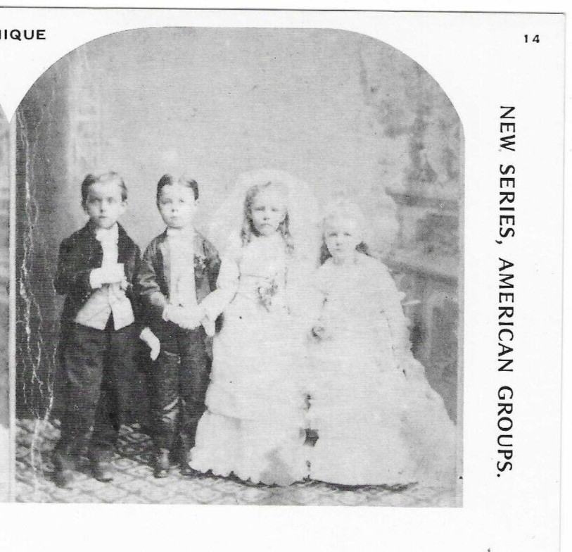 Tom Thumb's Wedding, 1978 Reproduction Stereoview