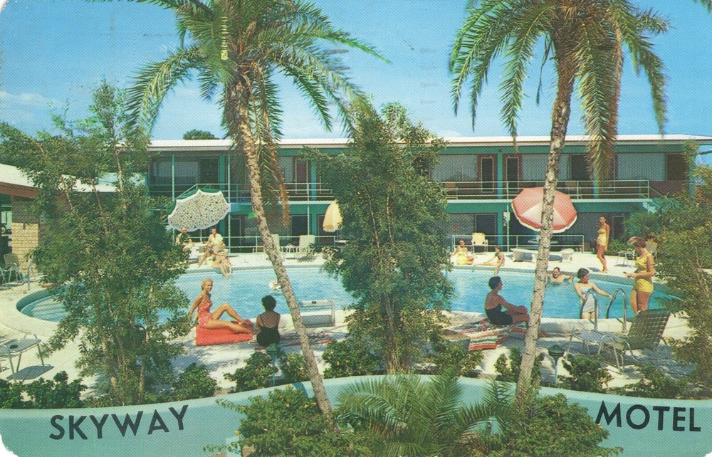SKYWAY MOTEL, ST. PETERSBURG, FL   - PC6825