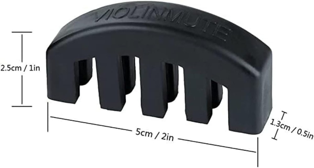 Versatile Rubber Cello Mute - Perfect for Cello and Other String Instruments