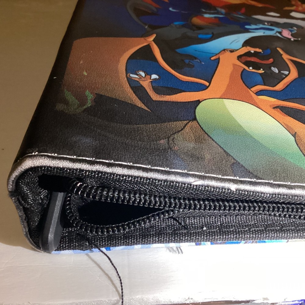 Pokemon Charizard and Blastoise Card Binder no Binder sleeves