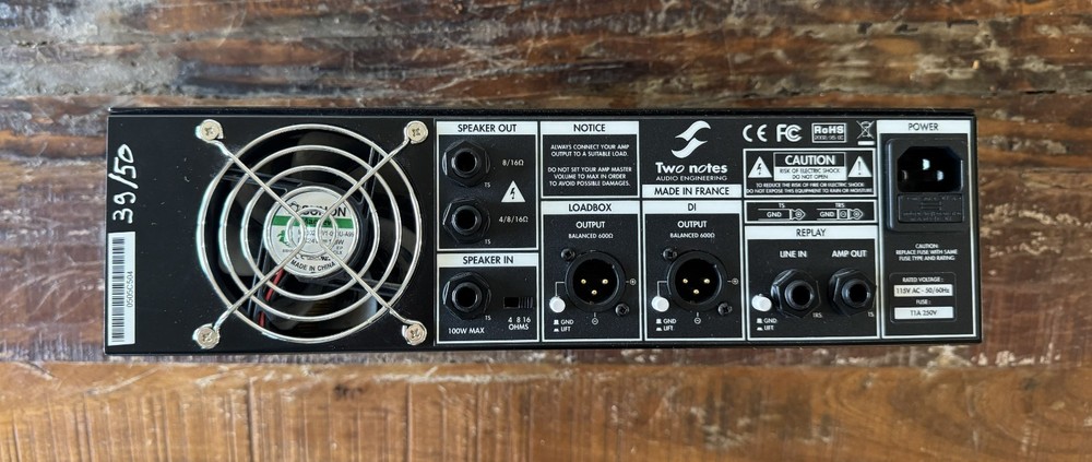 Two Notes Torpedo Reload Reactive Load Box Attenuator