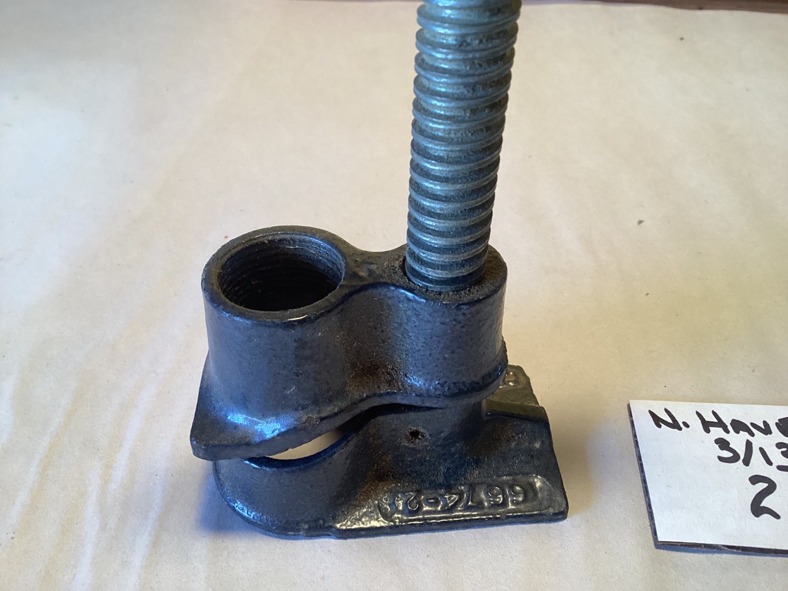 Vintage Craftsman ##6674-2 pipe clamp hand tool