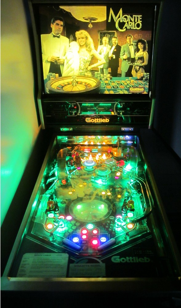 MONTE CARLO - NON GHOSTING Lighting Kit custom SUPER BRIGHT PINBALL LED KIT