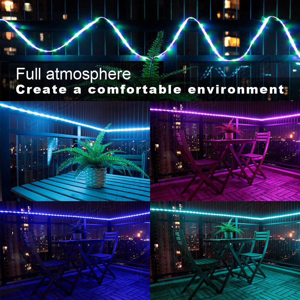 16.4Ft Billiard pool table decorative RGB Lights Remote Control light strip