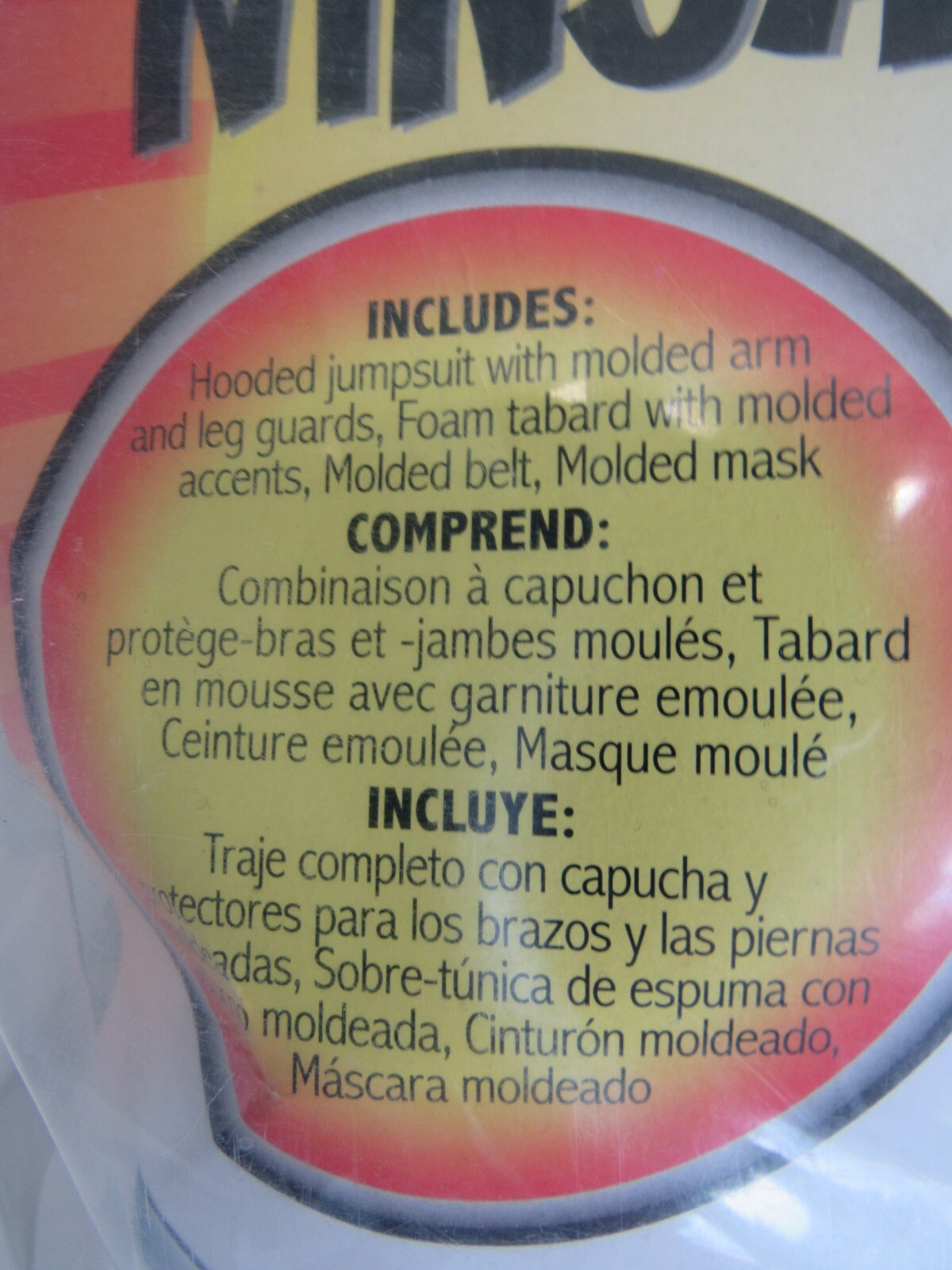 Rubies Gold Dragon Warrior Ninja Childs Costume New