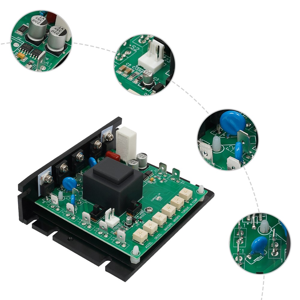 Variable Speed Control Module Speed Controller For Minarik MM23001C DC Motor