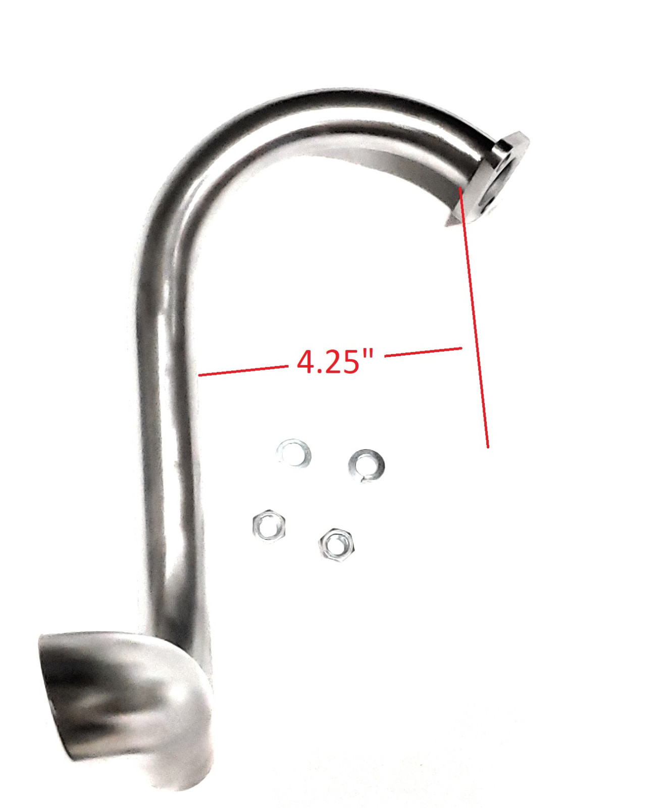 Mini Bike custom Exhaust Header Pipe for Predator 212cc & Honda GX200.