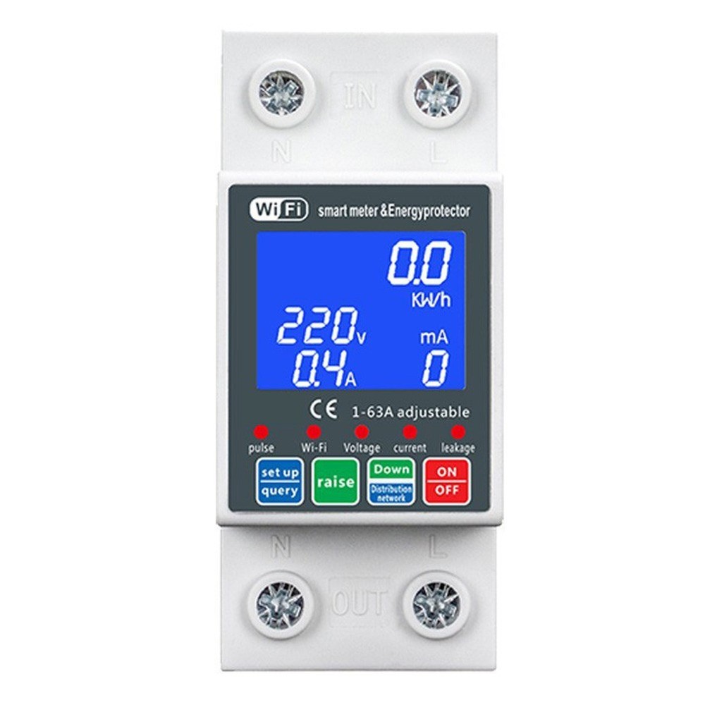 Smart WiFi Water Pump Controller for Tuya App with Overcurrent Delay and Safety