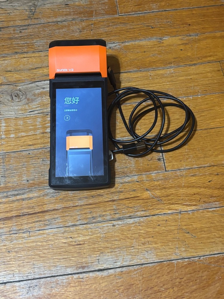 Sunmi Mobile T5940 V2s Wireless Data POS System Bundle Used Great Condition