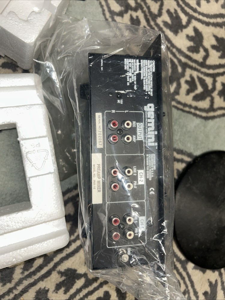 Gemini Mixer Pmx￼16 Scratch Master