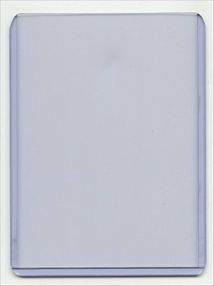 3"x4" Standard Top Loader + Penny Sleeve! - Clear