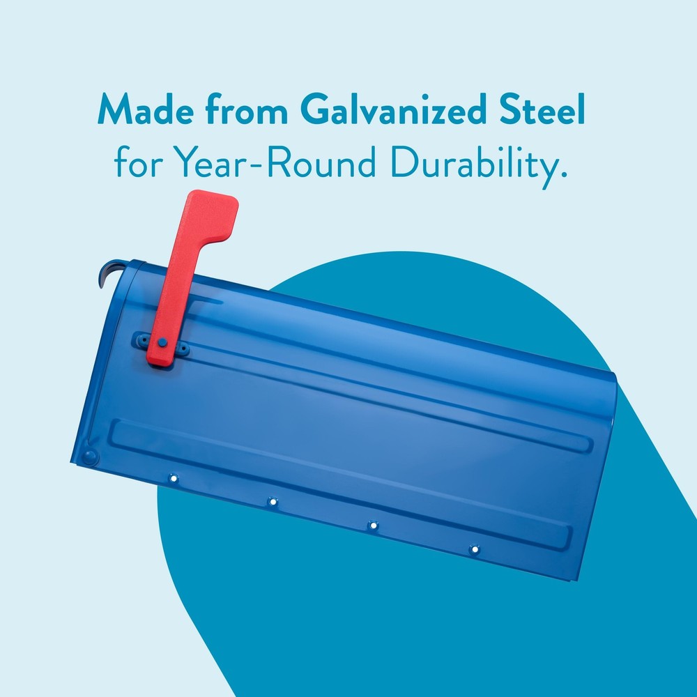 7600BE MB1 Mailbox, Medium, Blue