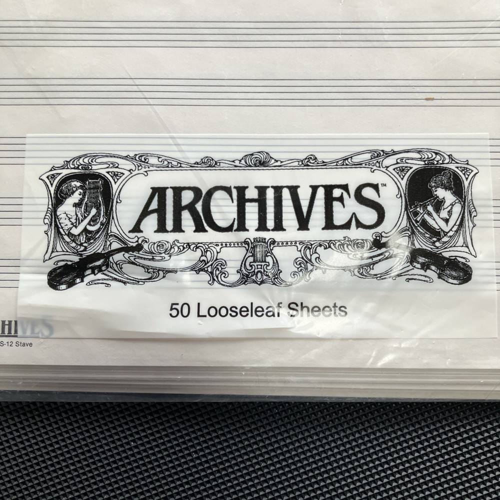 Archives 50 Looseleaf Sheets/LL12S-12 Stave