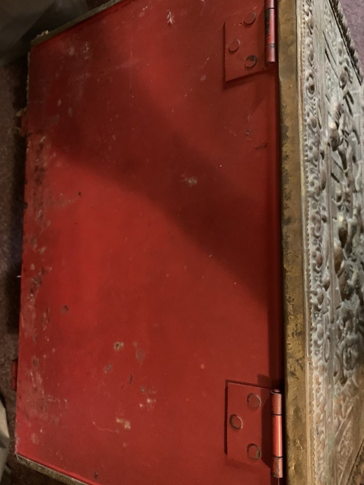 Vintage Firewood:Fireplace Tool Box