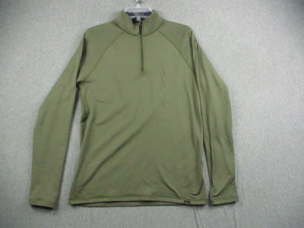 511 Tactical Base Layer Shirt Small Green Long Sleeve Pullover