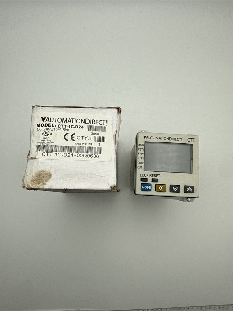 AUTOMATION DIRECT CTT-1C-D24 Timer Counter; 24VDC NEW