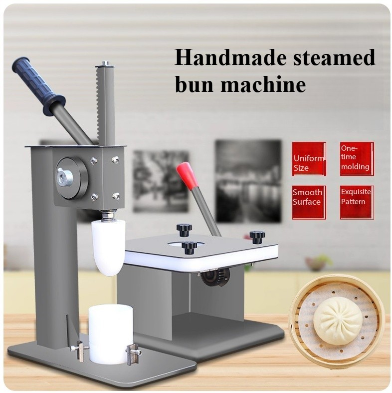 Small semi-automatic steamed bun machine, hand-made steamed bun machine